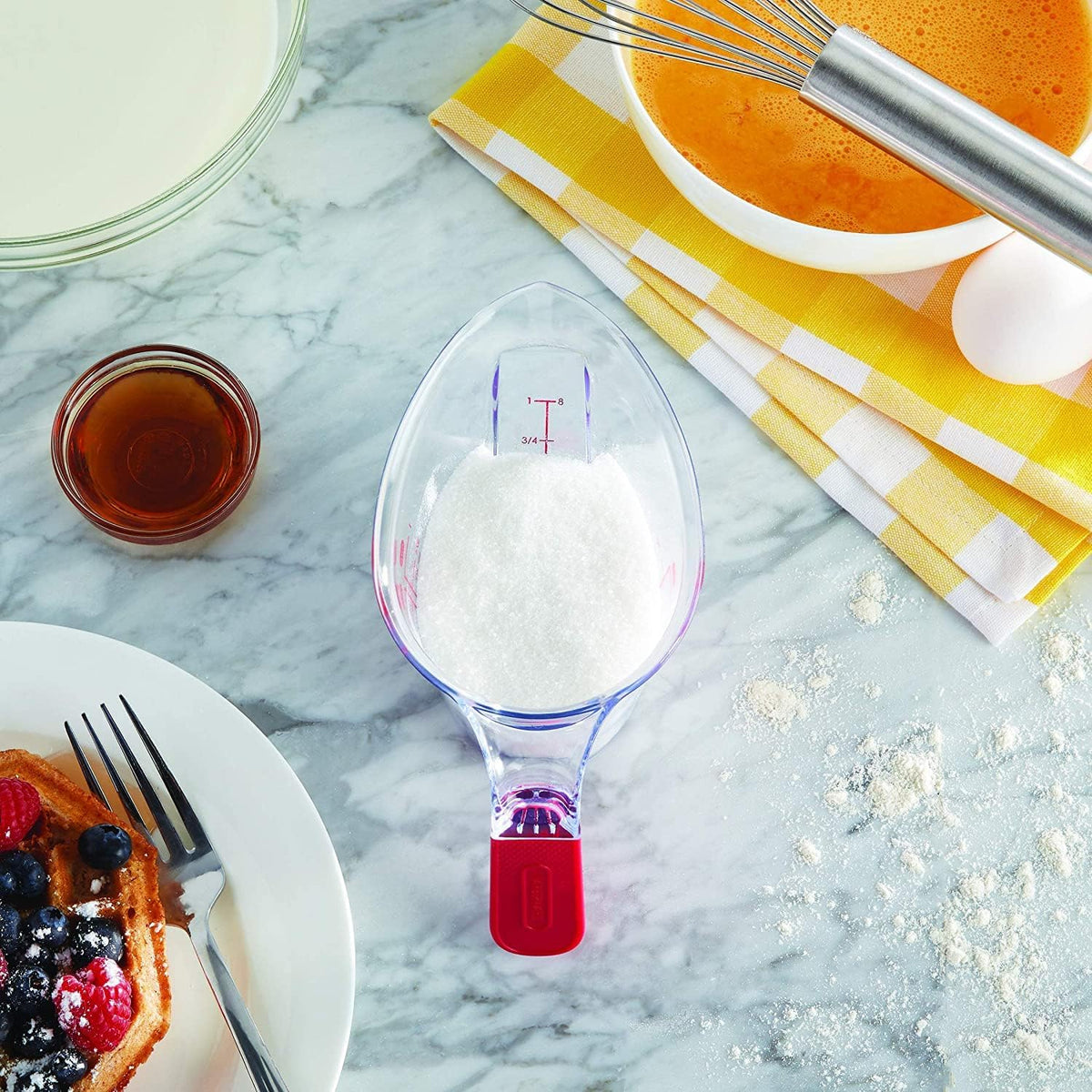Professional 1-Cup Angled Measuring Cup - Red, 8 Oz