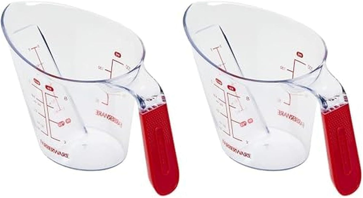 Professional 1-Cup Angled Measuring Cup - Red, 8 Oz