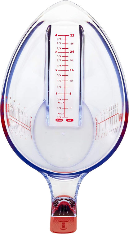 Professional 1-Cup Angled Measuring Cup - Red, 8 Oz