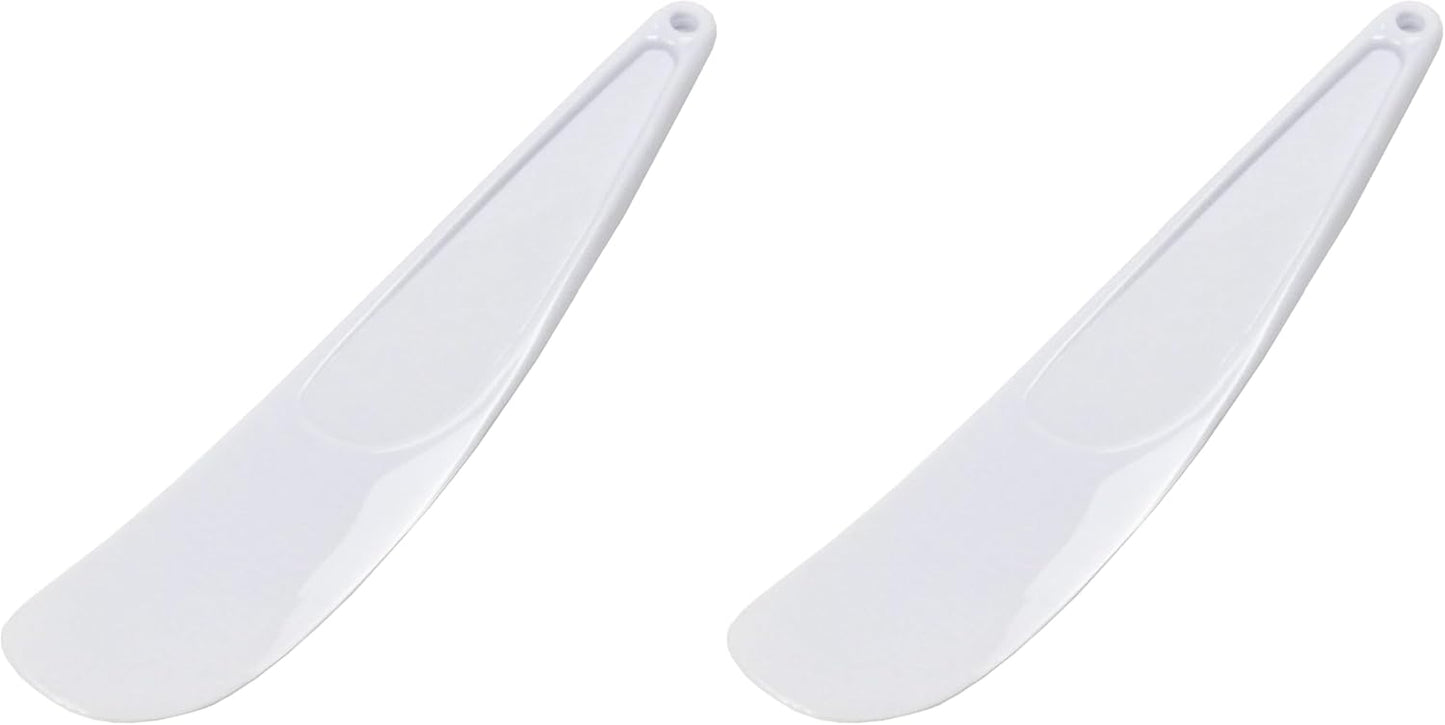 Select Plastic Viennese Baking Spatula, 9.25 inches in Length, White