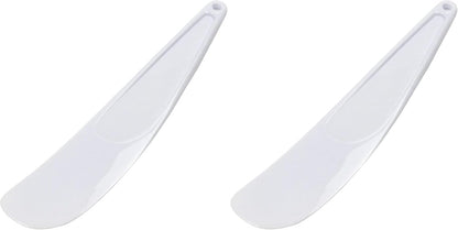 Select Plastic Viennese Baking Spatula, 9.25 inches in Length, White