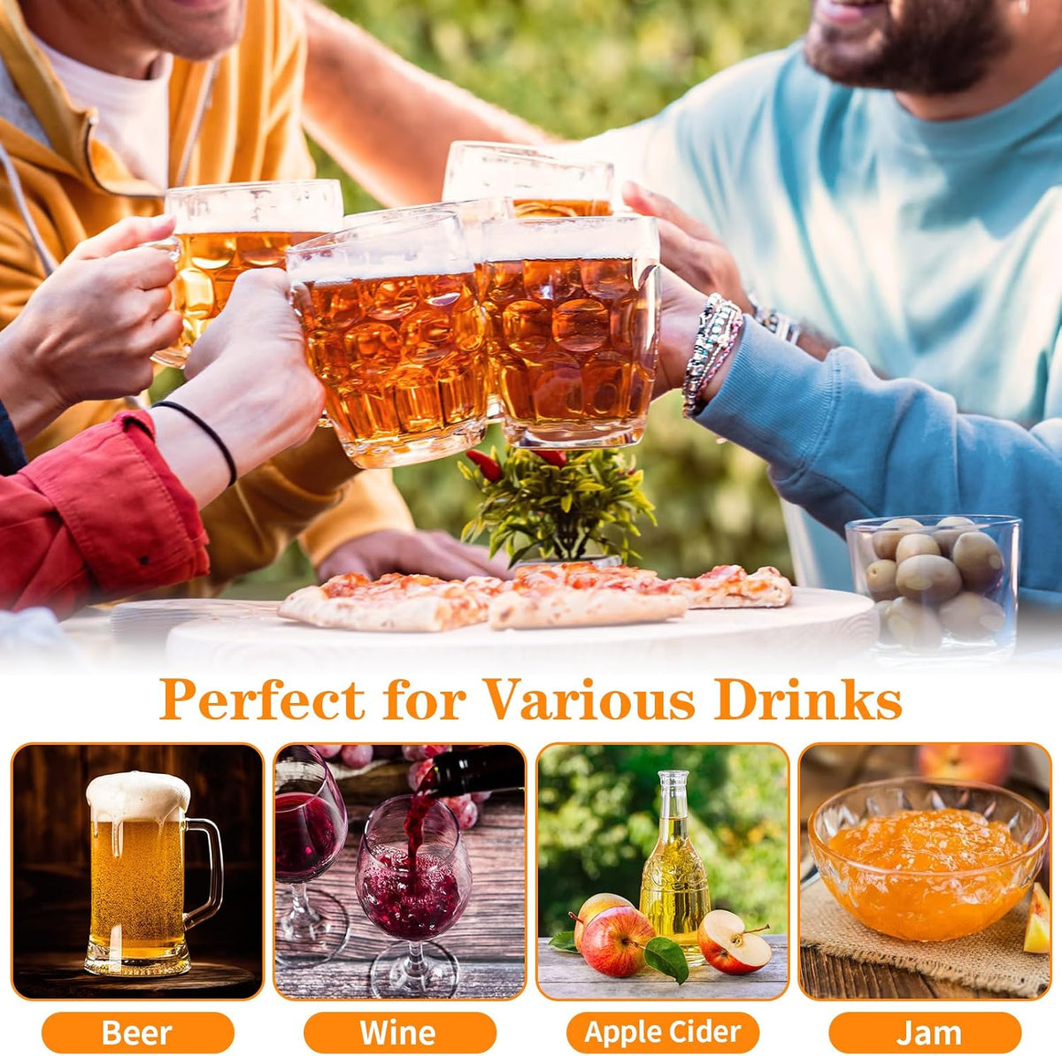 2 Pack Brew Bags 26x22 Inch 250 Micron Reusable with Drawstring for Beer