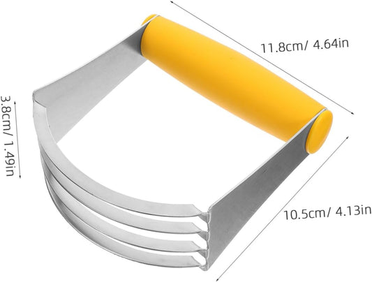 Handheld Stainless Steel Dough Cutter for Baking Quick Butter Mixer Pastry Blender Kitchen Baking Tool Home Use