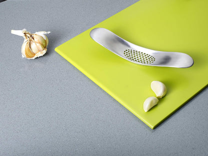 Garlic Rocker Crusher Mincer Press Dishwasher Safe, Stainless Steel