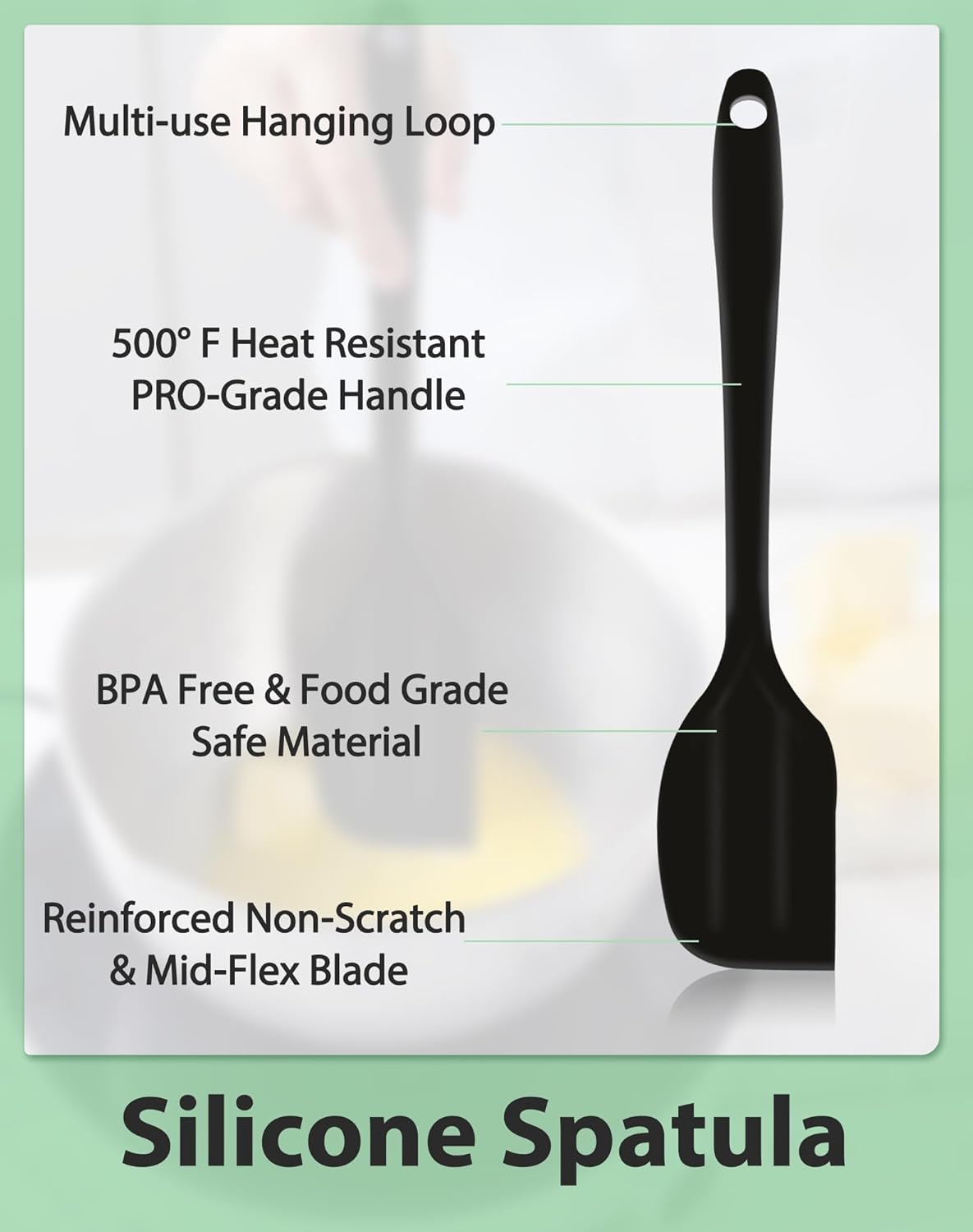 Stainless Steel Mixing Bowls With Handle And Pour Spout,3 Pieces Of Thick Stainless Steel Nesting Storage Bowls With Silicone Spatula for Kitchen Use,Size 1.1/1.8/2.3 Quart