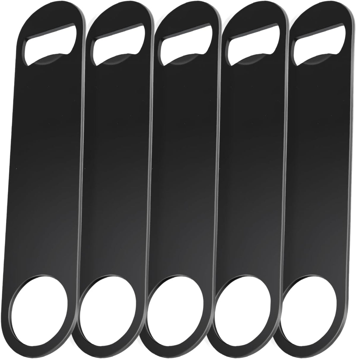 5 Pack 7 Inches Large Colorful Beer Bottle Openers，Stainless Steel