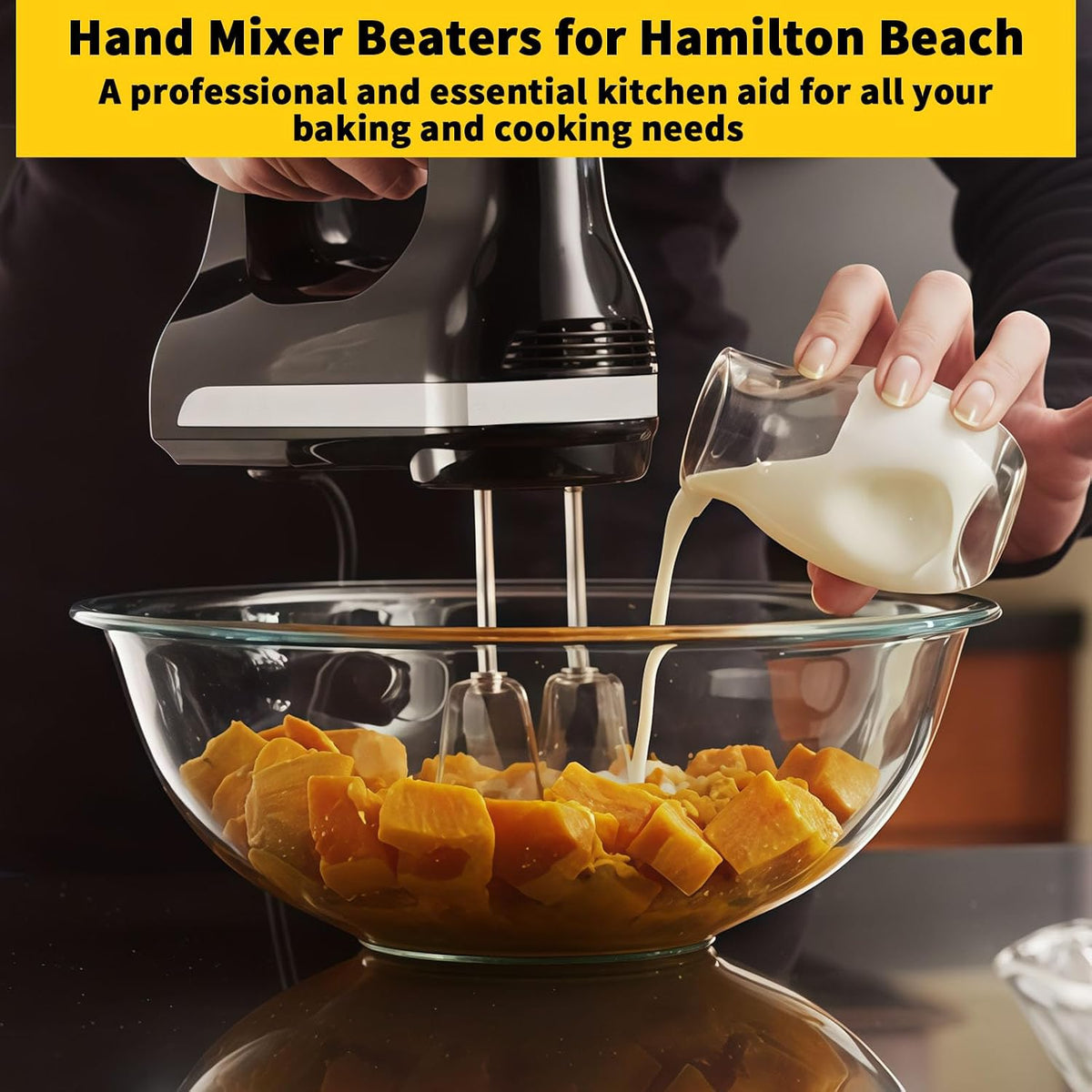 Hand Mixer Beater Attachments for KitchenAid Set of 6