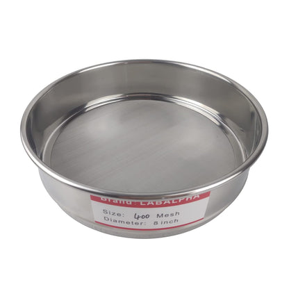 100 Mesh Lab Sieves, #100 Mesh Test Sieve, 8'' Diameter, 304 Stainless Steel Wire Cloth (0.15mm)