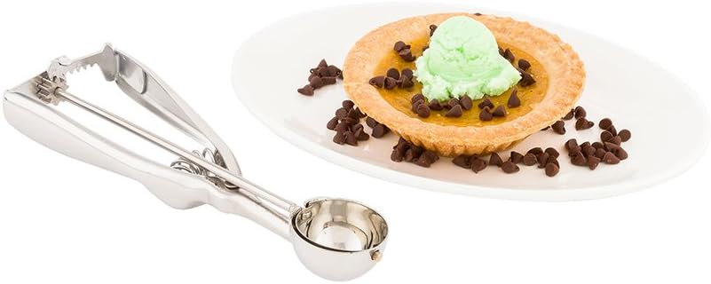 0.5 oz Silver Stainless Steel # Ice Cream Scoop