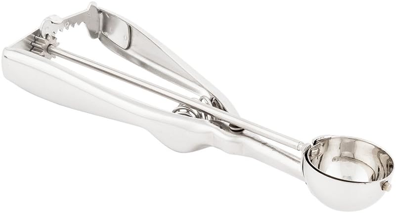 0.5 oz Silver Stainless Steel # Ice Cream Scoop