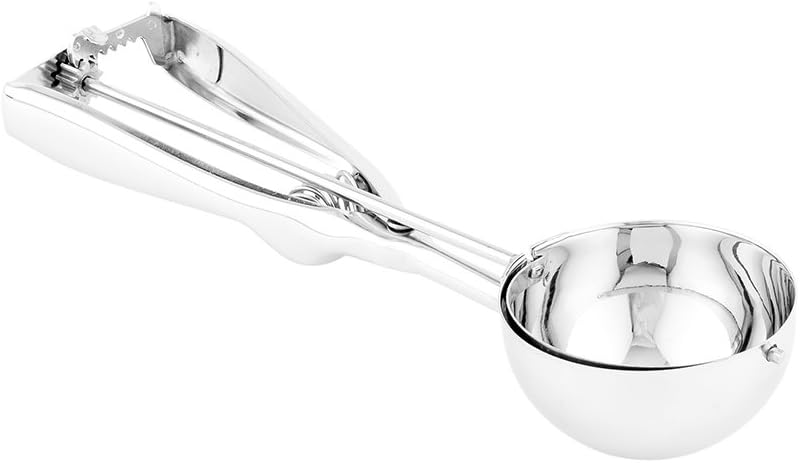 0.5 oz Silver Stainless Steel # Ice Cream Scoop