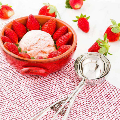 0.5 oz Silver Stainless Steel # Ice Cream Scoop