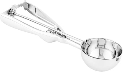 0.5 oz Silver Stainless Steel # Ice Cream Scoop