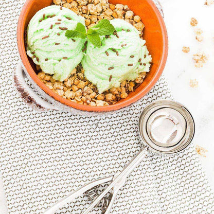0.5 oz Silver Stainless Steel # Ice Cream Scoop