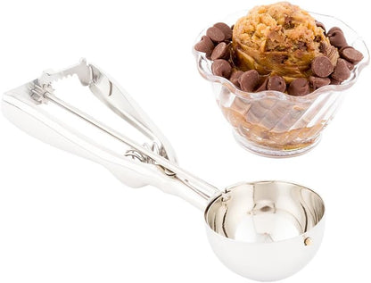 0.5 oz Silver Stainless Steel # Ice Cream Scoop