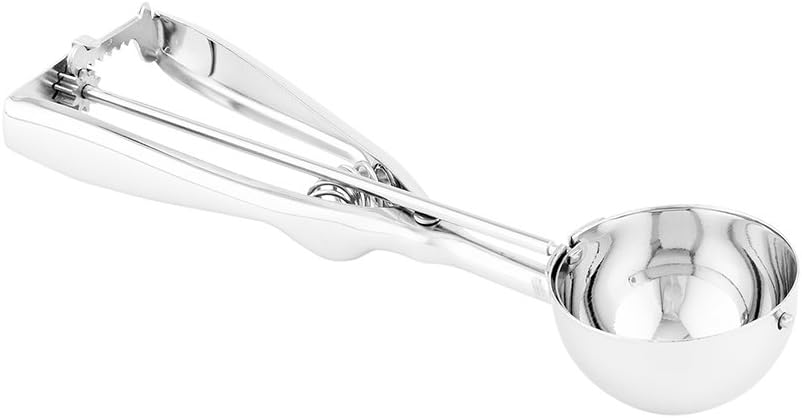 0.5 oz Silver Stainless Steel # Ice Cream Scoop