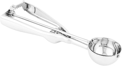 0.5 oz Silver Stainless Steel # Ice Cream Scoop
