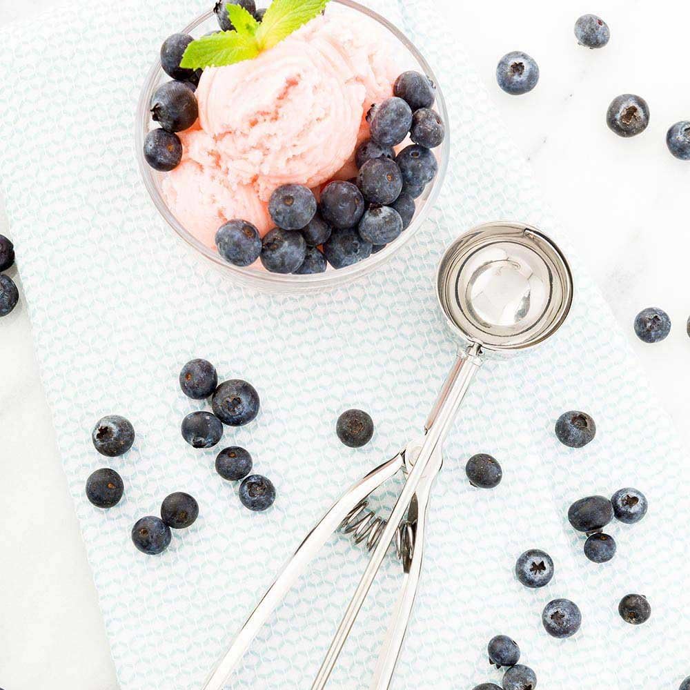 0.5 oz Silver Stainless Steel # Ice Cream Scoop