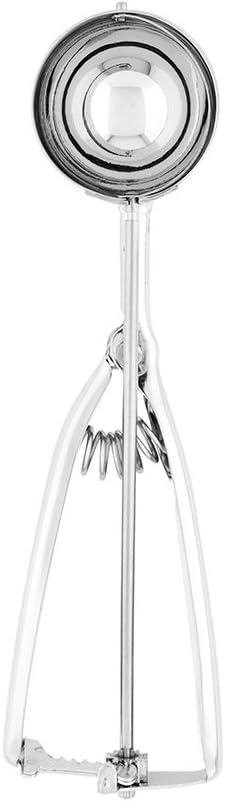 0.5 oz Silver Stainless Steel # Ice Cream Scoop
