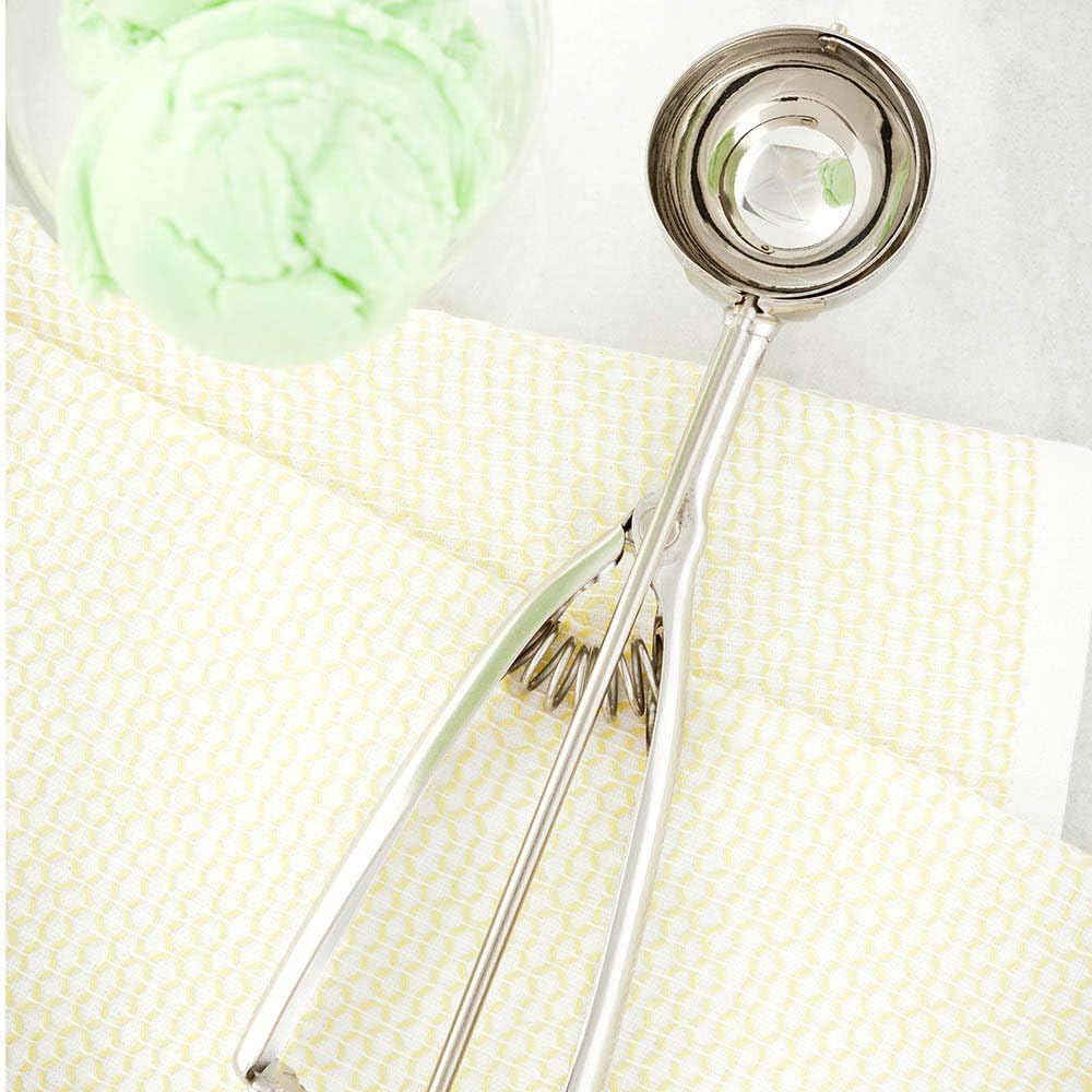 0.5 oz Silver Stainless Steel # Ice Cream Scoop