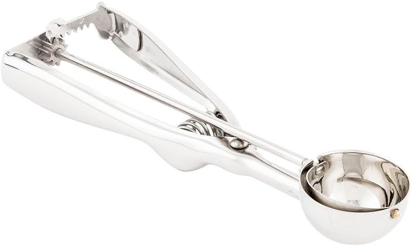 0.5 oz Silver Stainless Steel # Ice Cream Scoop