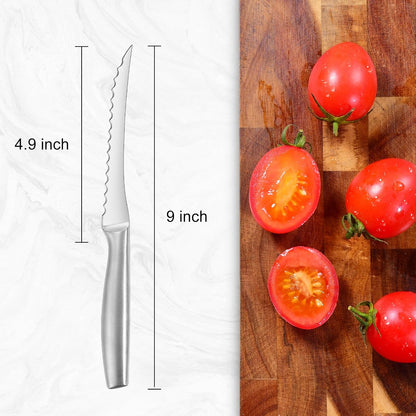 Tomato Knife, Tomato Slicing Knives Serrated Blade