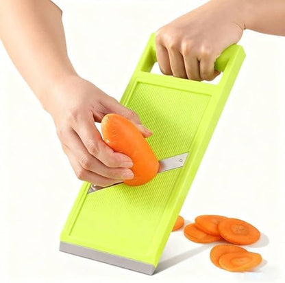 Vegetable Chip Maker, Portable Handheld Potato Slicer, Stainless Steel Food Chopper Mandoline Slicer Vegetable Carrots Chipper
