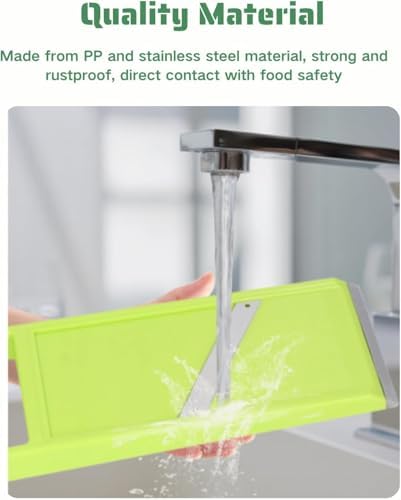 Vegetable Chip Maker, Portable Handheld Potato Slicer, Stainless Steel Food Chopper Mandoline Slicer Vegetable Carrots Chipper