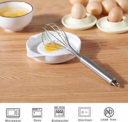 Ceramic Grater Plate for Ginger, Garlic, Onion (5.5" x)