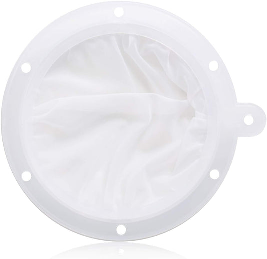 5.5-Inch Premium Food Filter Strainer, 200 Mesh Food Grade Filter Mesh, Tritan BPA Free Strainer Compatible with 5 Inch Kitchen Funnels, Ideal for Filtering Coffee, Juice, Oils, Wine, Soy Milk