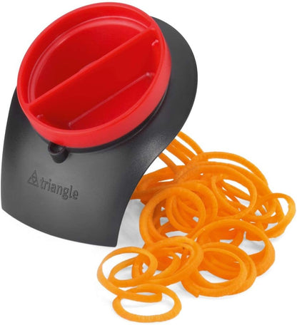 Endless Julienne Cutter - Compact Stainless Steel Spiralizing Tool for Vegetable Noodles - Dishwasher Safe