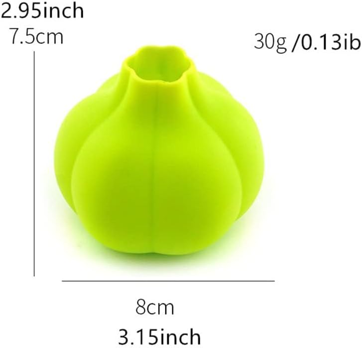 Silicone Garlic Peeler Garlic Skin Remover Keeper Easy Quick to Peel2 PCS Garlic Cloves Automatic Garlic Skin Remover Keeper Garlic Roller Peeling funny kitchen tools