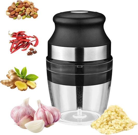Garlic Crusher Press,Garlic Grinder Twister Easy-Clean, Multifunctional Garlic Smasher Dishwasher safe, Ideal Garlic Crusher Tool Garlic Grinder Masher Onion Chopper, Blender to Vegetable for Kitchen