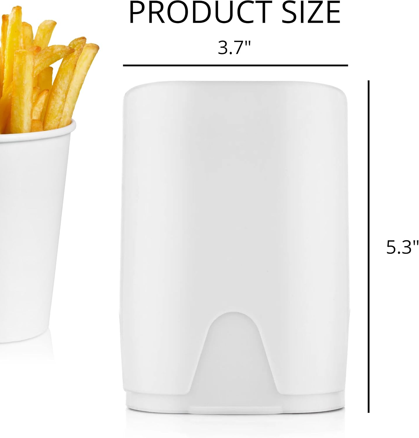 French Fry Cutter Tool White – Tool Food Dicer Veggie Chopper Veg Chopper White French Fry Cutter Natural Cut Rapid Slicer Vegetable Dicer Potato Slicer Manual