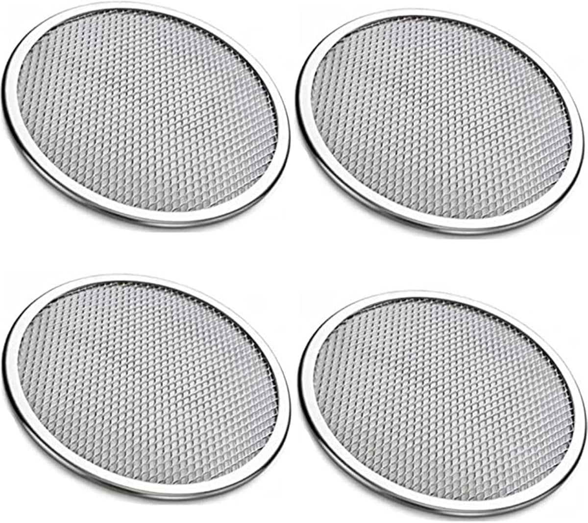 12 Pack Sprouting Lids,304 Stainless Steel Screen Filter Strainer Lid for 2.75 Inch Regular Mouth Mason Jar,Mesh Bean Sprout Sieve Lids,Home Use Alfalfa,Salad,Broccoli,Lentil NO GLASS JAR