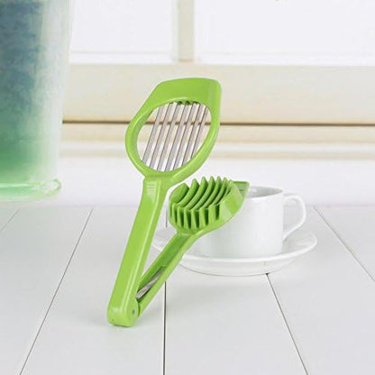 Multi-Purpose Kitchen Slicer for Eggs Kiwi Banana Strawberry, Fruit Cutter Tool