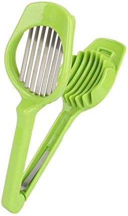 Multi-Purpose Kitchen Slicer for Eggs Kiwi Banana Strawberry, Fruit Cutter Tool