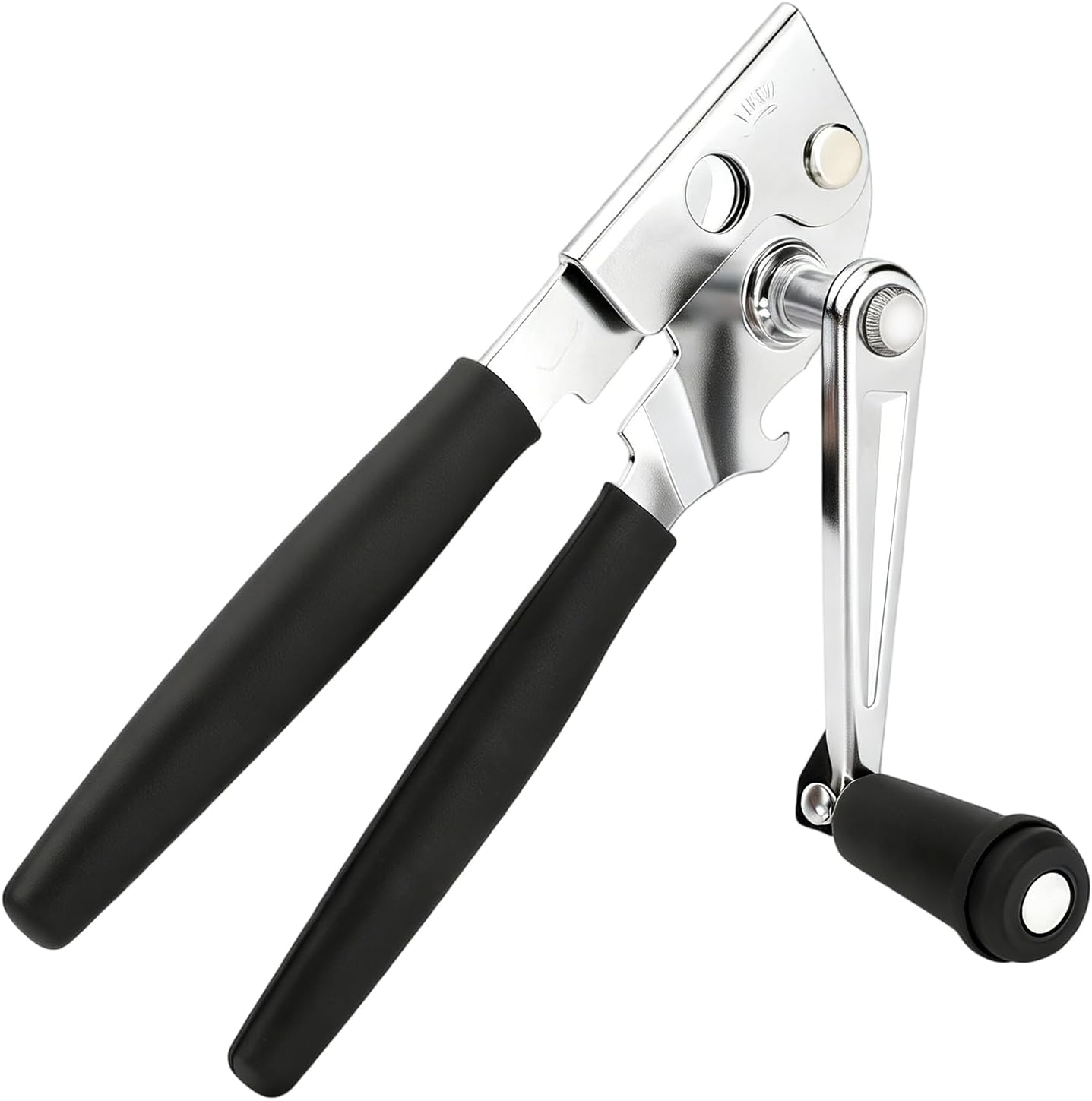 Heavy Duty Commercial Manual Crank Can Opener,Easy for Seniors & Arthritis | 360° rotation,easy cut,for restaurants & home kitchens,works on #10 cans,ergonomic