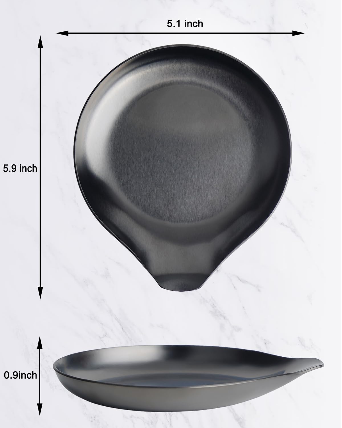 Stainless Steel Spoon Rest, Spatula Ladle Holder, Stainless Steel Utensil Spoon Rest Holder, Brushed Finish, Dishwasher Safe 9.8 x 3.7 Inch (Silver 1PC)