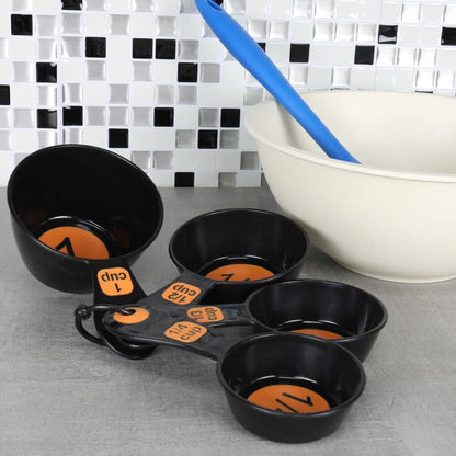 Easy to Read Plastic, Measuring Cup Set, 10 piece set, Blue