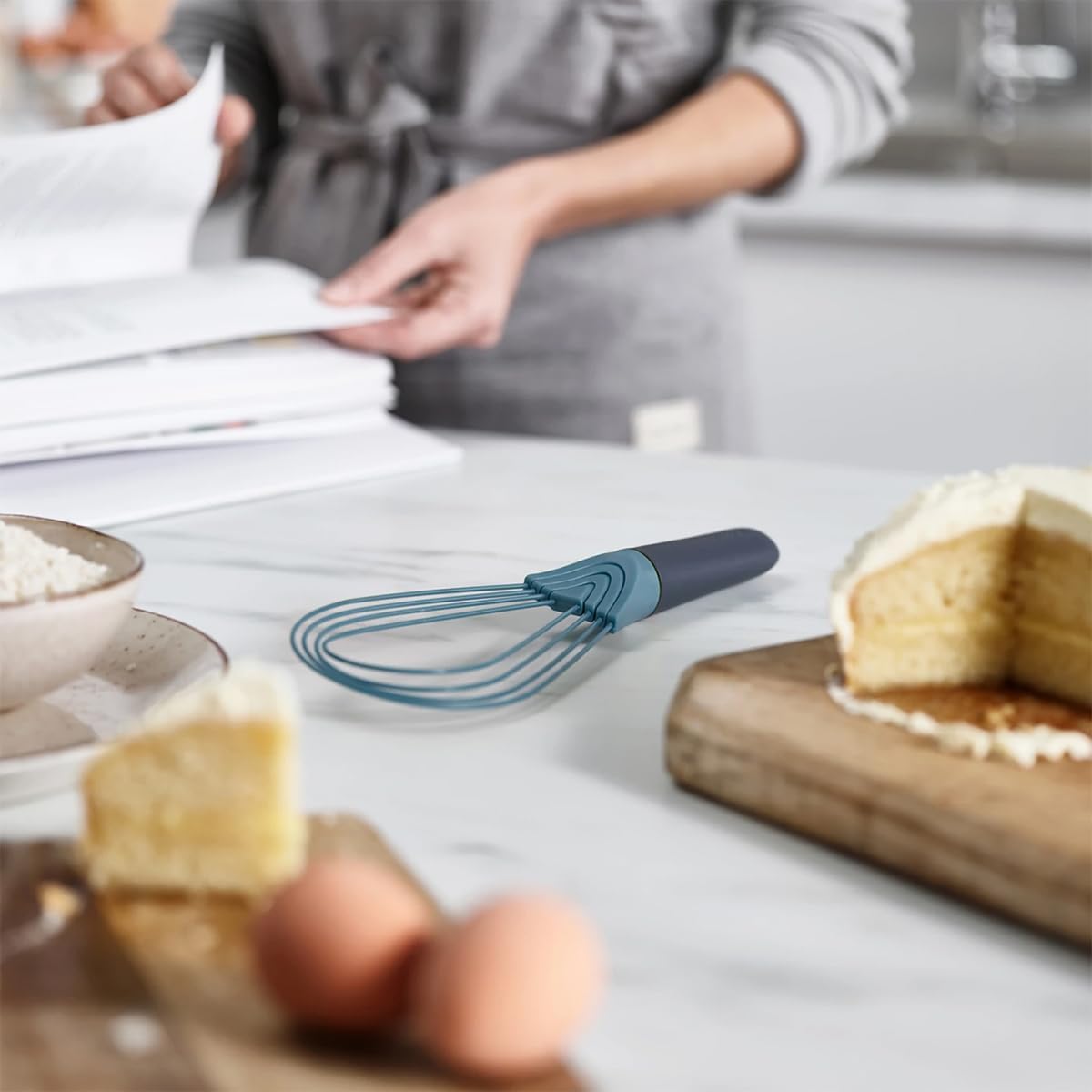 Twist Whisk 2-in-1 Collapsible Flat & Balloon Whisk