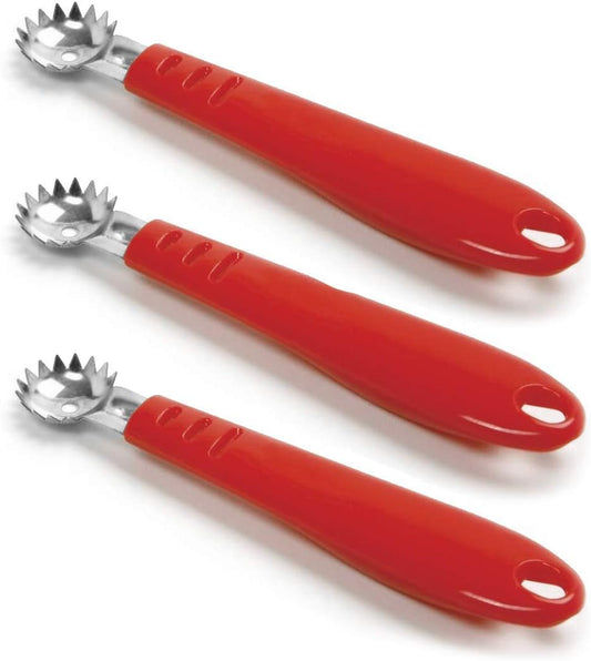 Strawberry Tomato Corer Huller Stem Remover For Strawberries (3-Pack)