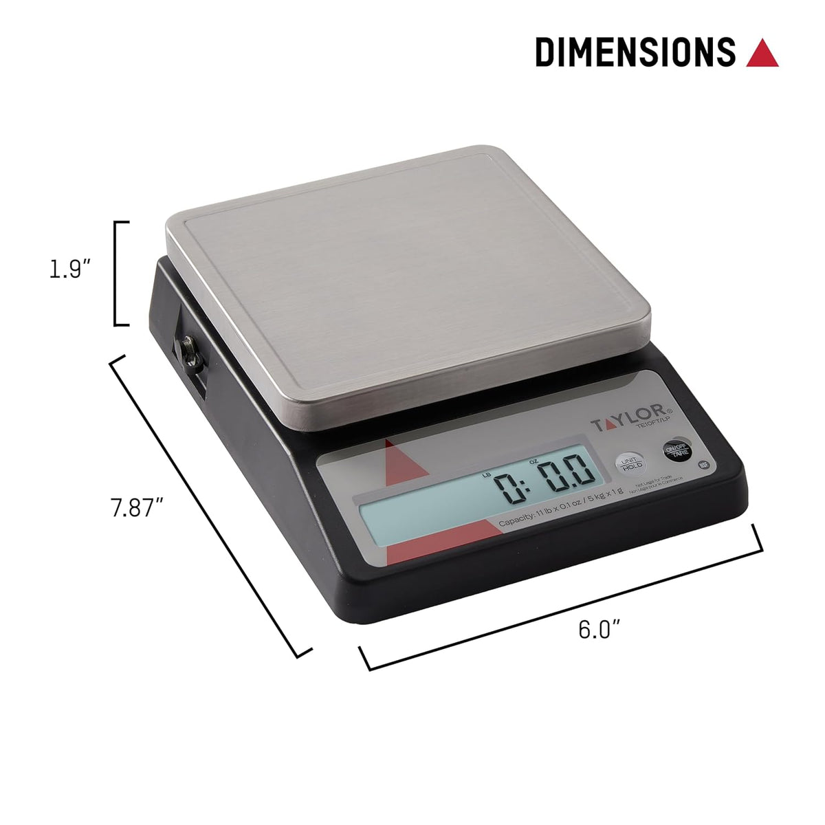 Digital Kitchen Food Scale 11 lb Max Capacity