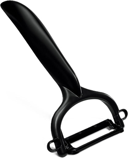 Fruit & Vegetable No-Rust, Ultra-Sharp Ceramic Y-Peeler | Ceramic Y-Peeler: Ultra-Sharp, Non-Corrosive Blade for Effortless Peeling – Ergonomic & Dishwasher Safe