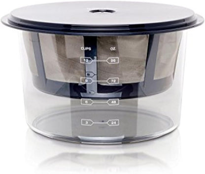 GY60 Greek Yogurt Maker with Ultra Fine Mesh Stainless Steel Strainer Basket, BPA Free, Patented Greek Yogurt Strainer, Ideal for Healthy Homemade Yogurt, Dips, and Desserts