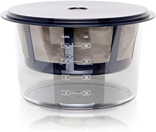 GY60 Greek Yogurt Maker with Ultra Fine Mesh Stainless Steel Strainer Basket, BPA Free, Patented Greek Yogurt Strainer, Ideal for Healthy Homemade Yogurt, Dips, and Desserts
