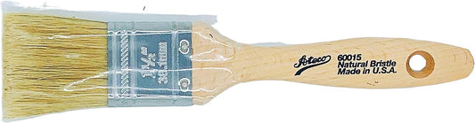 60015 Pastry Brush - 1.5 Inch Natural Wood Boar Bristles Made in the USA - Kitchen Pastry Basting Brush