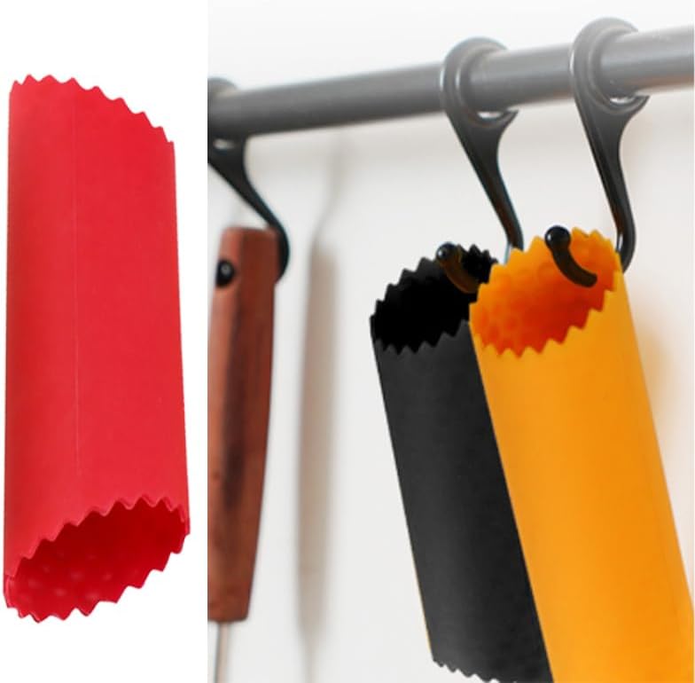 5 Pcs Silicone Garlic Peeler Tube, Garlic Peeler Skin Remover Roller - Easy-Use Kitchen Tool for Peeling Garlic