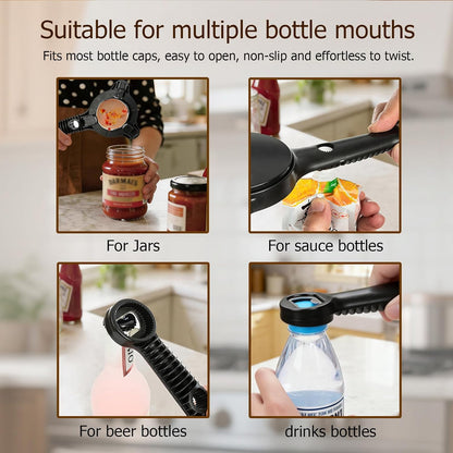 4-in-1 Jar Opener, Adjustable Jar Opener for Seniors