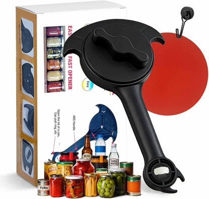 4-in-1 Jar Opener, Adjustable Jar Opener for Seniors